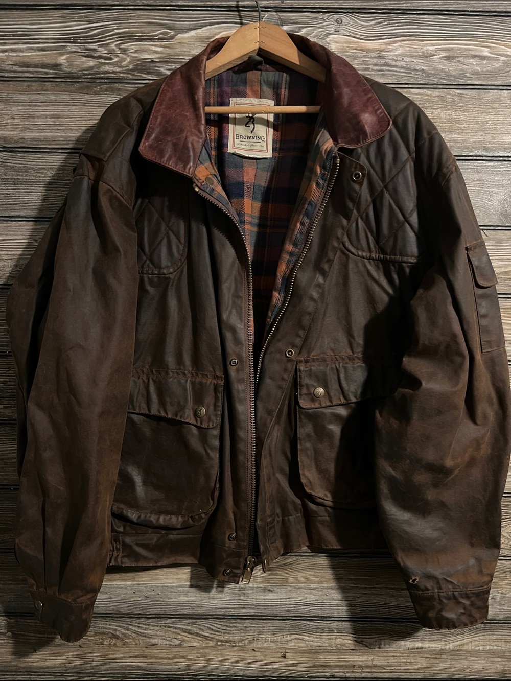 Browning Waxed Field Jacket